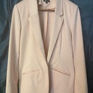 Soft pink blazer